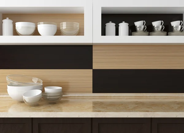 Modern kitchen design. — Stock Photo, Image