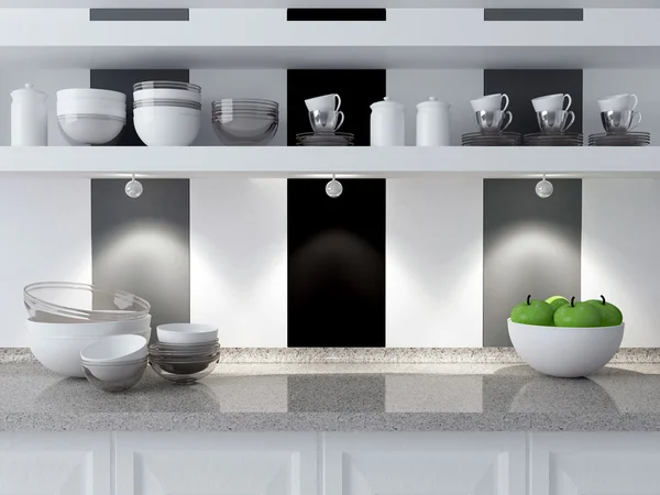 Desain dapur modern. — Stok Foto