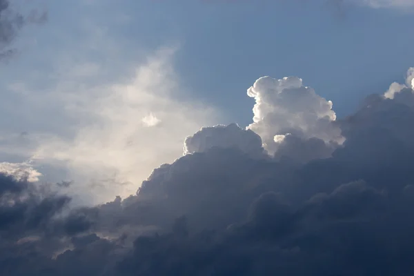 天空中的云彩作为背景 — 图库照片