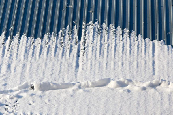 Bela natureza no inverno como fundo — Fotografia de Stock