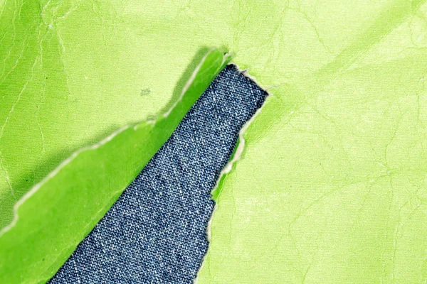 古い緑の紙 — ストック写真