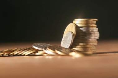 Madeni para. yakın çekim