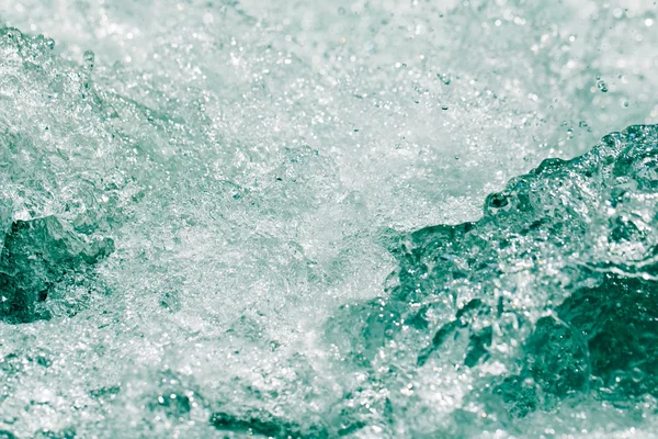 Ondas de água branca como fundo — Fotografia de Stock