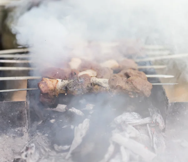 Barbecue on the grill — Stock Photo, Image