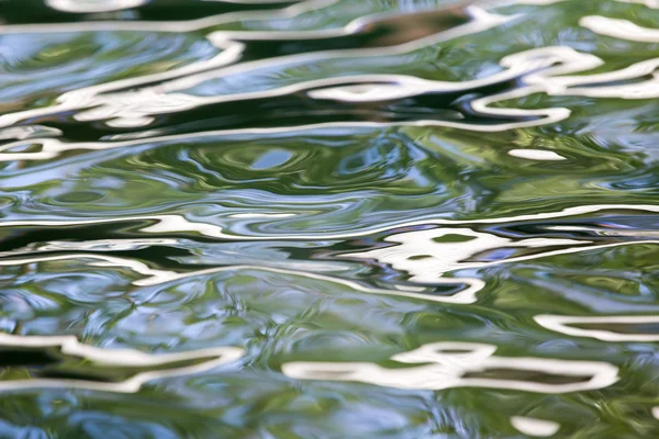 Abstrakte farbige Oberfläche des Wassers — Stockfoto