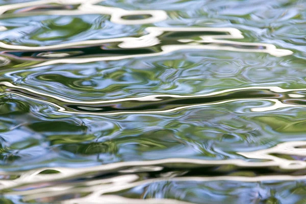 Surface colorée abstraite de l'eau — Photo