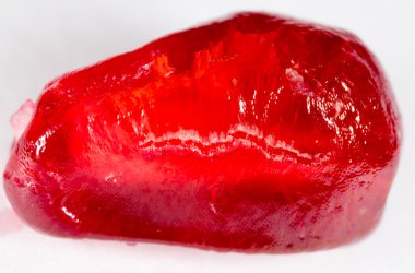 Nar bir arka plan olarak. Super makro