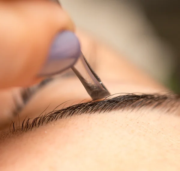 Mensen in een schoonheidssalon — Stockfoto