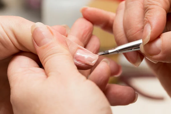 Mensen in een schoonheidssalon — Stockfoto