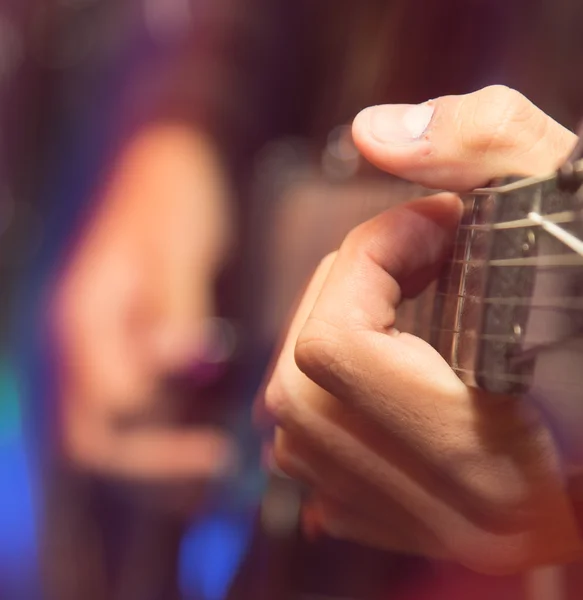 Muzikale instrument op het concert — Stockfoto