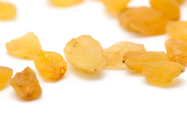 Golden raisins close-up background — Stock Photo, Image