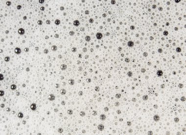 kahve köpüğü. yakın çekim