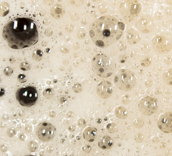 Coffee foam. close-up — Stock Photo, Image