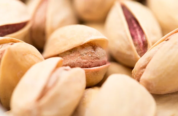 Pistacchi come sfondo. vicino — Foto Stock