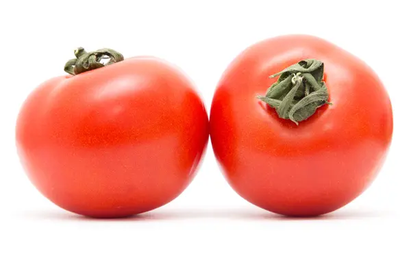 Frisches, schmackhaftes Gemüse auf weißem Hintergrund — Stockfoto