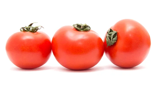 Verduras frescas y sabrosas sobre fondo blanco —  Fotos de Stock