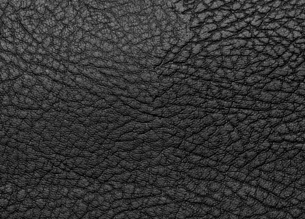 Background of black leather — Stock Photo, Image