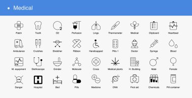 Tıbbi satır simgeler