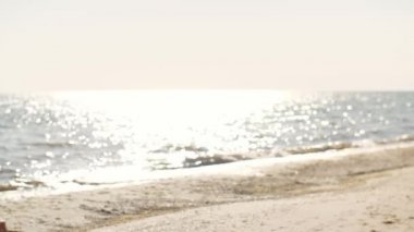 Kadın Plajı Yaz Tatili Konsepti