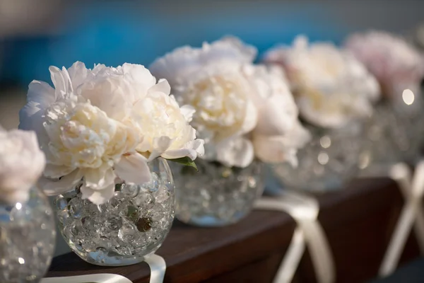 결혼식 날 꽃 — 스톡 사진