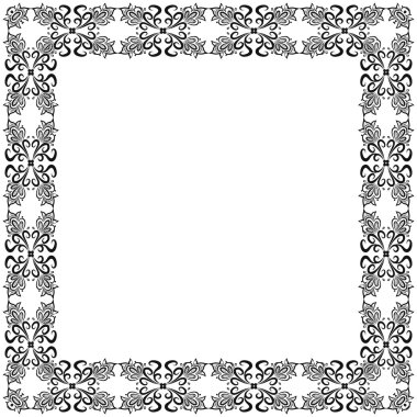 Vintage çerçeve süsleme