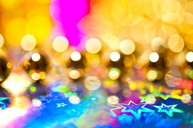 Soyut dairesel bokeh arkaplanı 