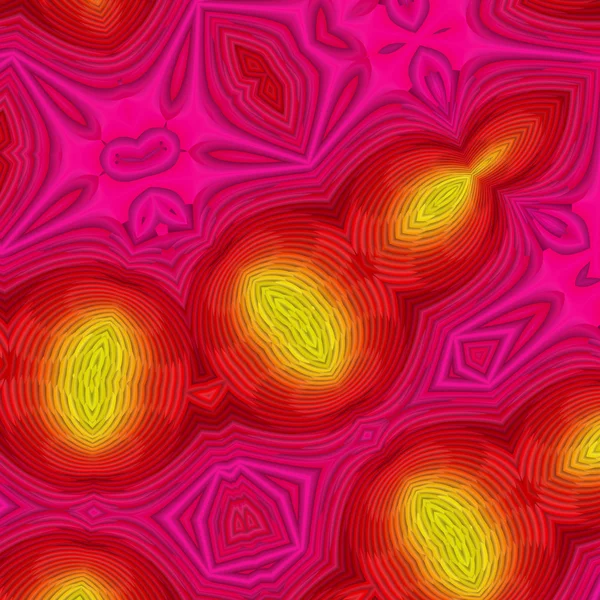 Fond fractal abstrait coloré — Photo