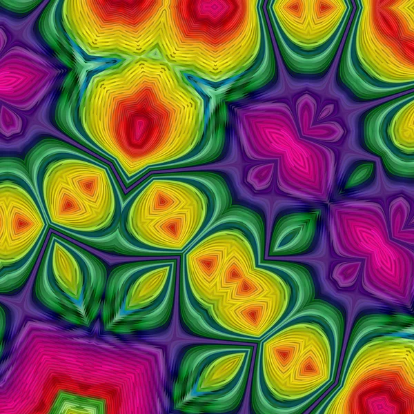 Fundo fractal abstrato colorido — Fotografia de Stock
