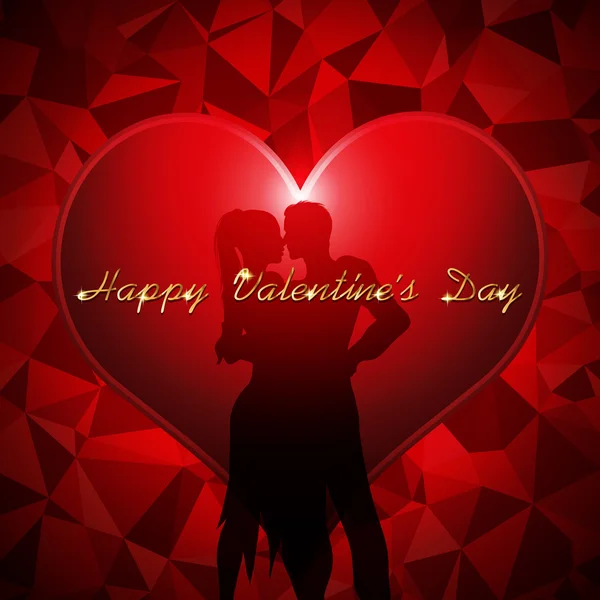 Valentines day background — Stock Vector