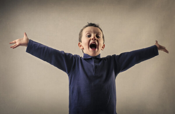 Portrait of a happy kid