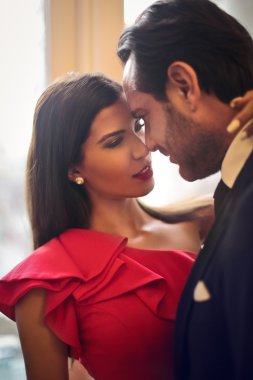 Birbirine aşık çift
