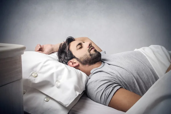 Being sound asleep — Stock Photo, Image