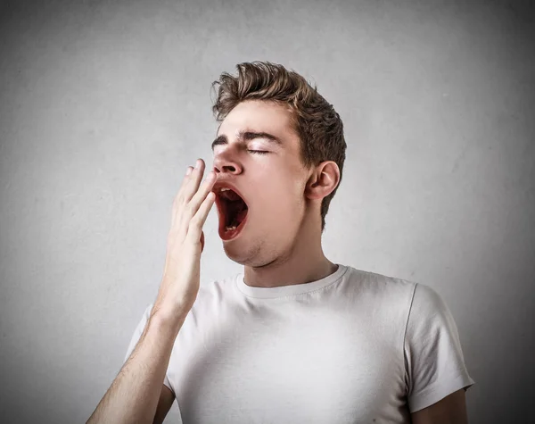 Sleepy boy — Stock Photo, Image