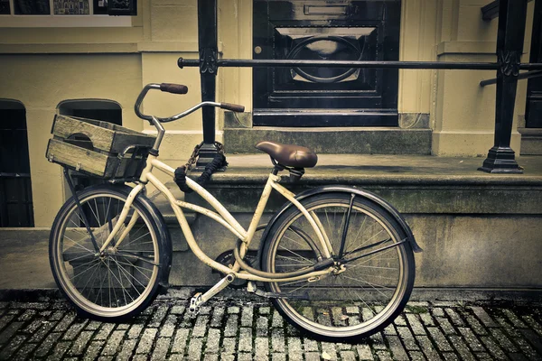 Oude fashined fiets — Stockfoto