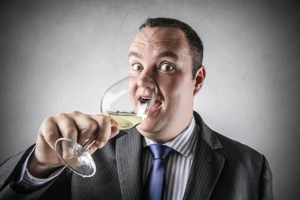 A glass of wine — Stock Photo, Image