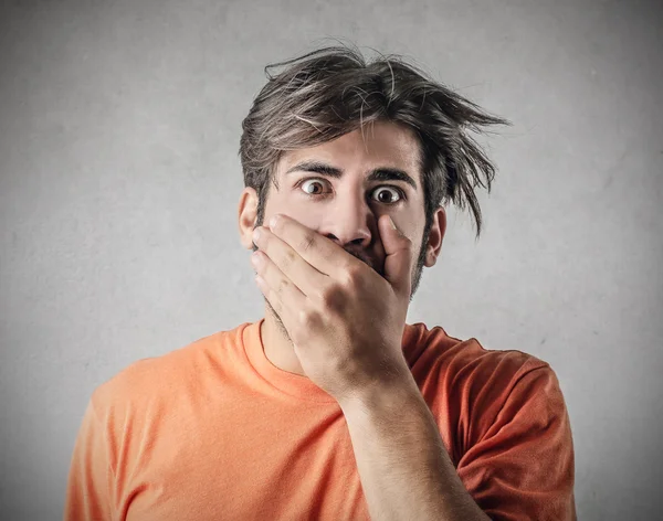 Hombre sorprendido — Foto de Stock