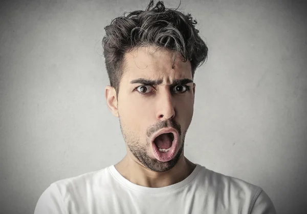 Shocked man — Stock Photo, Image