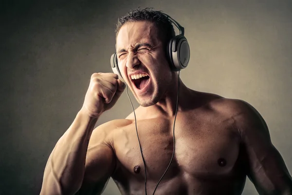 Feeling the music — Stock Photo, Image