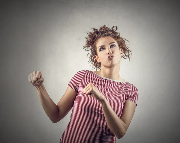 Vrouw Dansen — Stockfoto