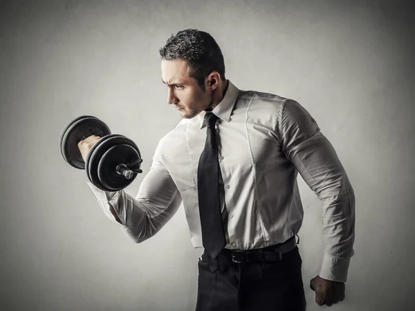 Fuerte hombre de negocios — Foto de Stock