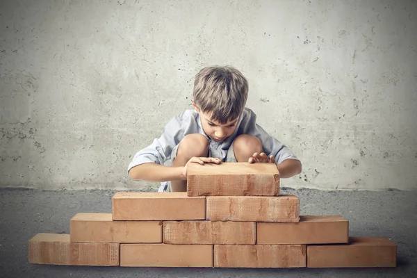 Costruire fondazioni — Foto Stock