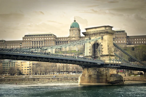 Puente verde — Foto de Stock