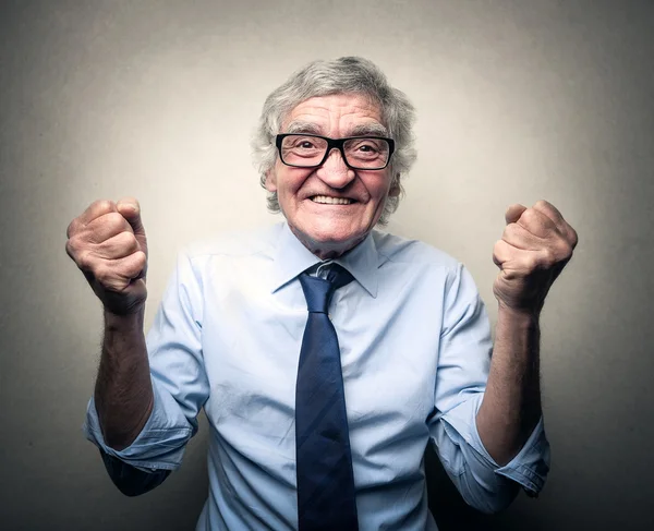 Winnaar zakenman — Stockfoto