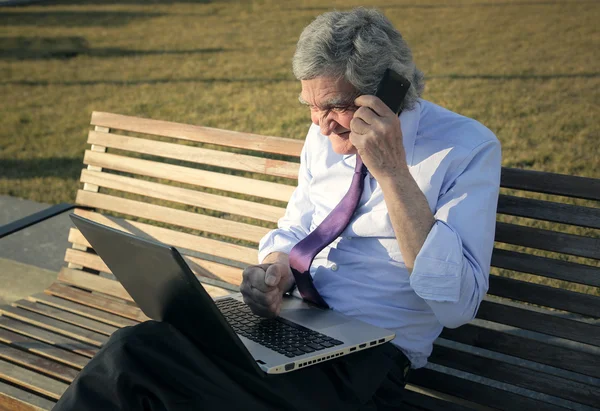 Arbeiten in der Sonne — Stockfoto