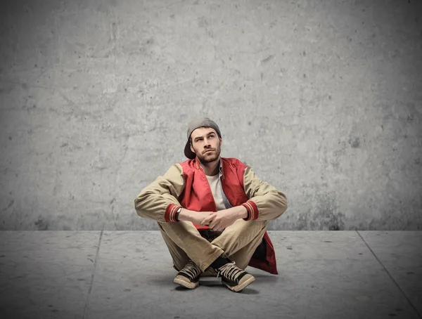 Chaqueta roja — Foto de Stock