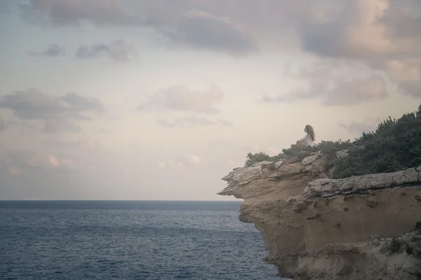 Deniz cliff — Stok fotoğraf