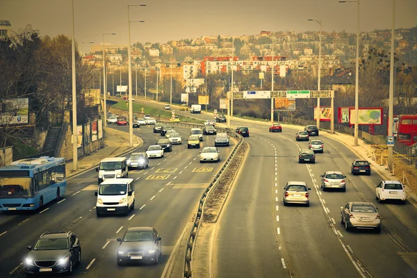 Autobahnstraße — Stockfoto