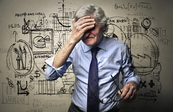 Stressarbeit — Stockfoto