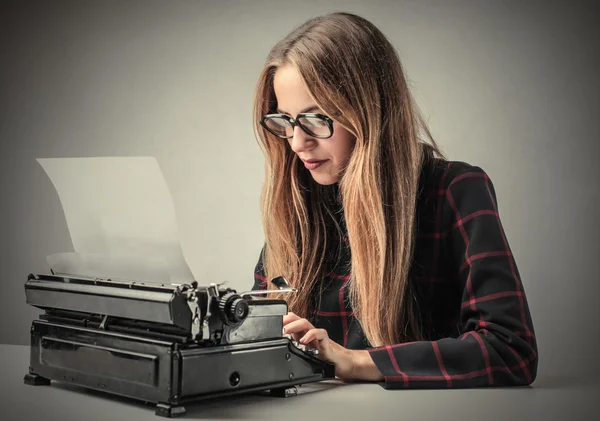 Máquina de escribir —  Fotos de Stock