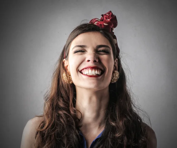 Mujer sonriente —  Fotos de Stock